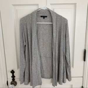 Theory Heathered Gray Cardigan